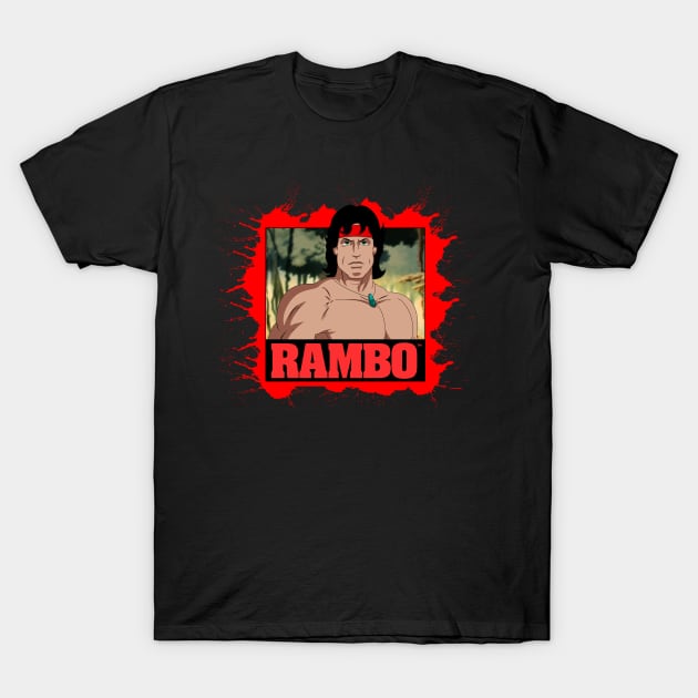Rambo T-Shirt by MikeBock